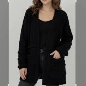 Barefoot Dreams Cozy Chic Chunky Knit Cardigan Sweater